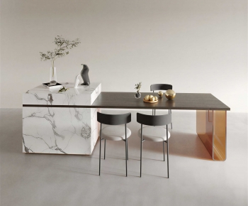 Modern Dining Table And Chairs-ID:917026043
