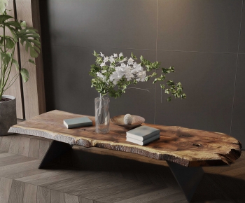 Wabi-sabi Style Coffee Table-ID:750160261