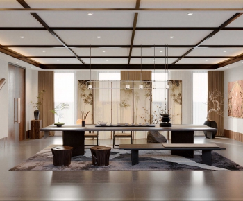 New Chinese Style Tea House-ID:537975077