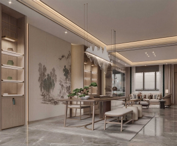 New Chinese Style Tea House-ID:828432088