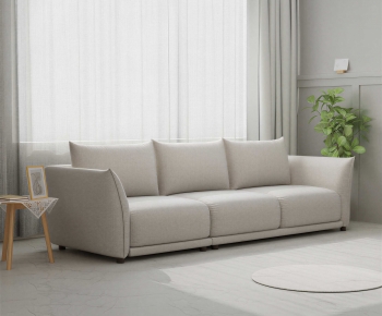 Modern Three-seat Sofa-ID:998039019