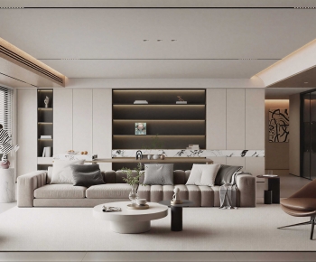 Modern A Living Room-ID:330323931