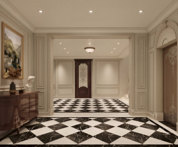 French Style Hallway-ID:924247988