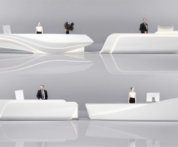 Modern Reception Desk-ID:275444036