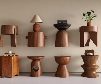 Wabi-sabi Style Side Table/corner Table-ID:765650035