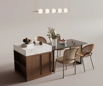 Modern Dining Table And Chairs-ID:980128051