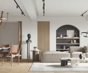 Modern A Living Room-ID:516161927