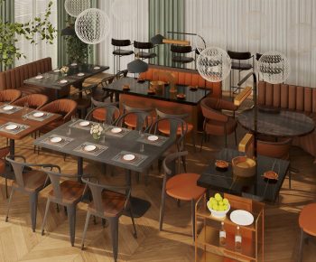 Modern Dining Table And Chairs-ID:229652887