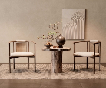 New Chinese Style Lounge Chair-ID:728306063