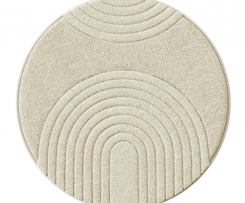 Modern Circular Carpet-ID:671001919