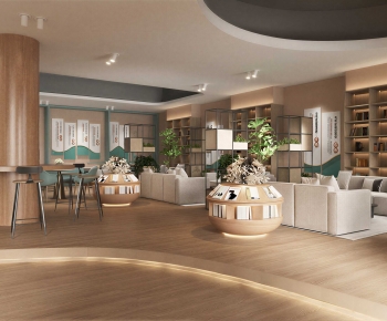 Modern Bookstore Book Bar-ID:300101049