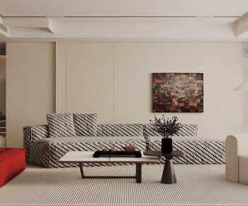 Modern A Living Room-ID:196943045