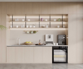 Modern Office Tea Room-ID:121154074