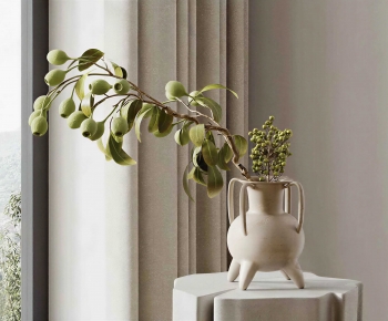 Wabi-sabi Style Aquatic Green Plant-ID:320612915