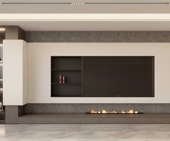 Modern TV Wall-ID:862499008