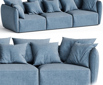 Modern Three-seat Sofa-ID:114809993