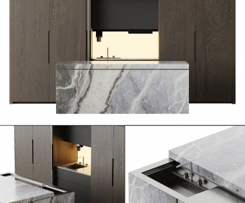 Modern Kitchen Cabinet-ID:888370045