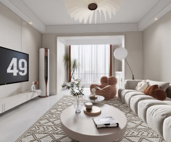 Modern A Living Room-ID:258979083