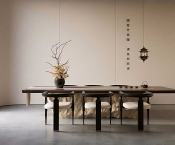 New Chinese Style Tea Tables And Chairs-ID:321156021