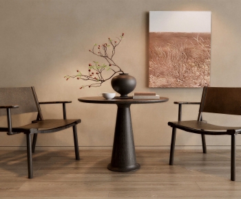 Wabi-sabi Style Leisure Table And Chair-ID:949490079