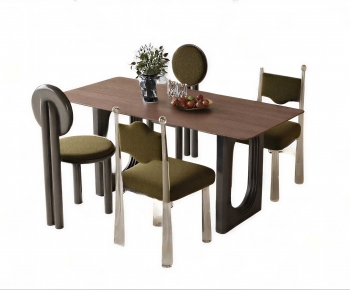 Modern Dining Table And Chairs-ID:925654894
