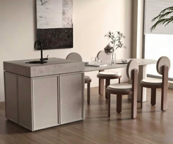 Modern Dining Table And Chairs-ID:802932989