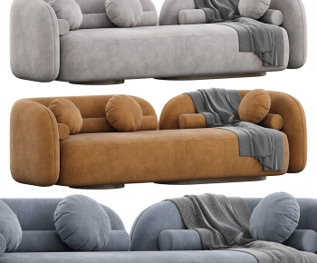 Modern Three-seat Sofa-ID:167104015