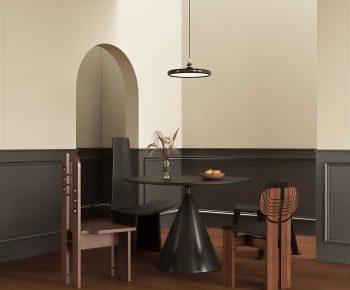 French Style Dining Table And Chairs-ID:952152018