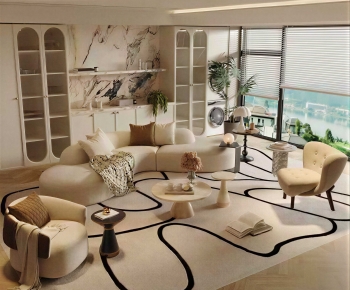 French Style A Living Room-ID:995616917