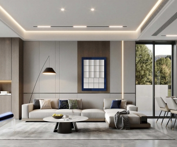 Modern A Living Room-ID:431948903