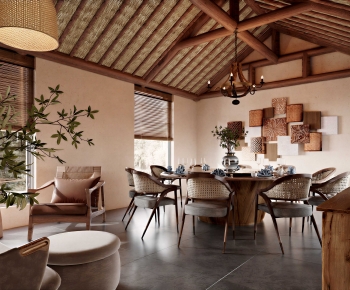 Wabi-sabi Style Restaurant Box-ID:116341193