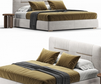 Modern Double Bed-ID:471795083