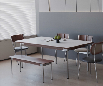 Modern Dining Table And Chairs-ID:639393095