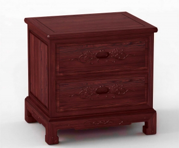 New Chinese Style Bedside Cupboard-ID:471122034