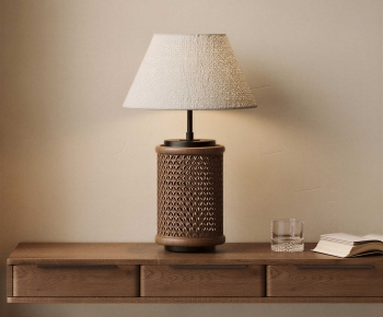 Wabi-sabi Style Table Lamp-ID:536531935