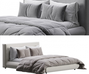 Modern Double Bed-ID:278965956