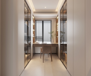 Modern Clothes Storage Area-ID:770519976