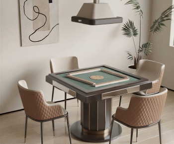 Modern Mahjong Tables And Chairs-ID:819199092