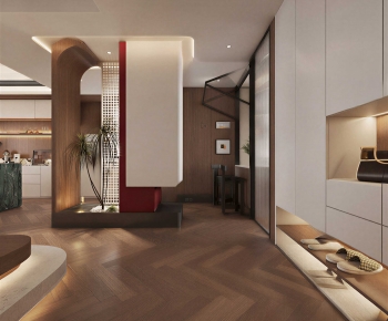 Modern Hallway-ID:696075928