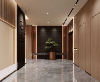 Modern Hallway-ID:590554001