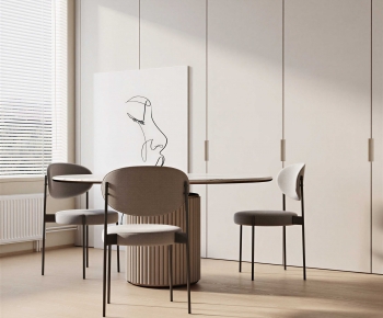 Modern Dining Table And Chairs-ID:640666969