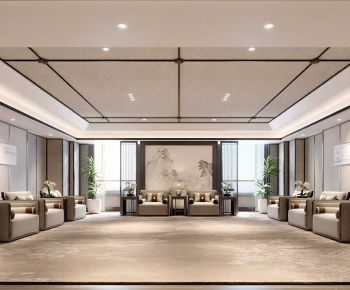 New Chinese Style Reception Room-ID:864144097