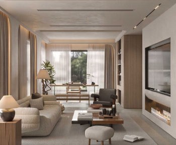 Modern A Living Room-ID:514744047