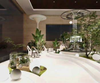 Modern Exhibition Hall-ID:701345927