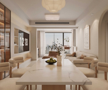 Modern A Living Room-ID:282325035