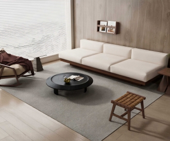 Wabi-sabi Style Sofa Combination-ID:760229111