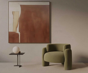 Modern Single Sofa-ID:305440449