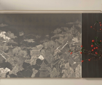 New Chinese Style Painting-ID:718854907