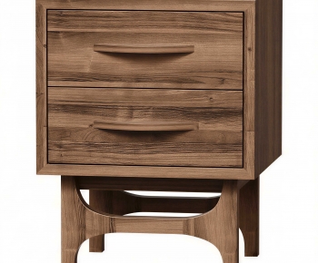 Wabi-sabi Style Bedside Cupboard-ID:377259381