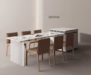 Modern Dining Table And Chairs-ID:123708018